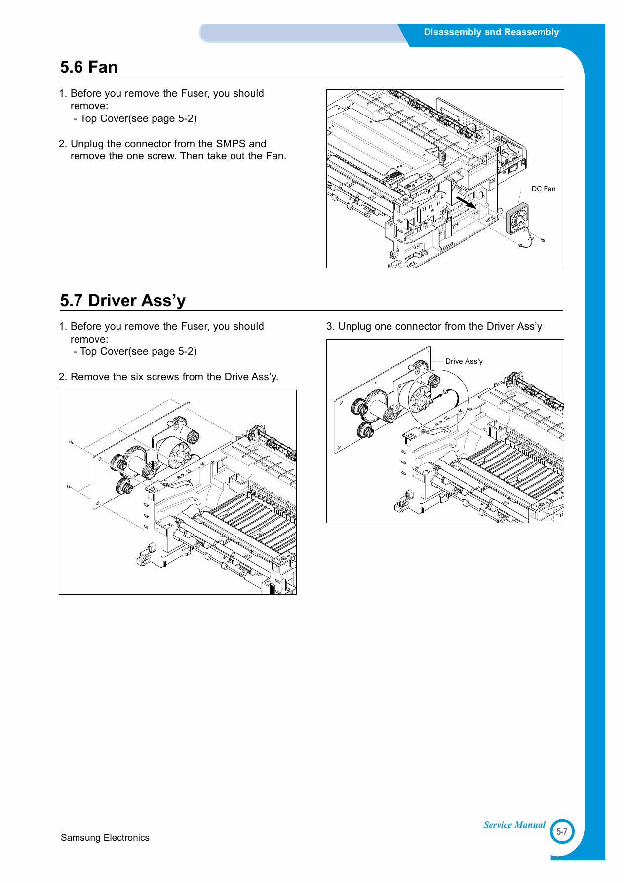 Samsung Laser-Printer ML-1750 1710 1700 1510 Parts and Service Manual-3